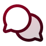 Speech bubbles icon