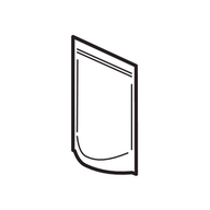 stand up pouch icon.