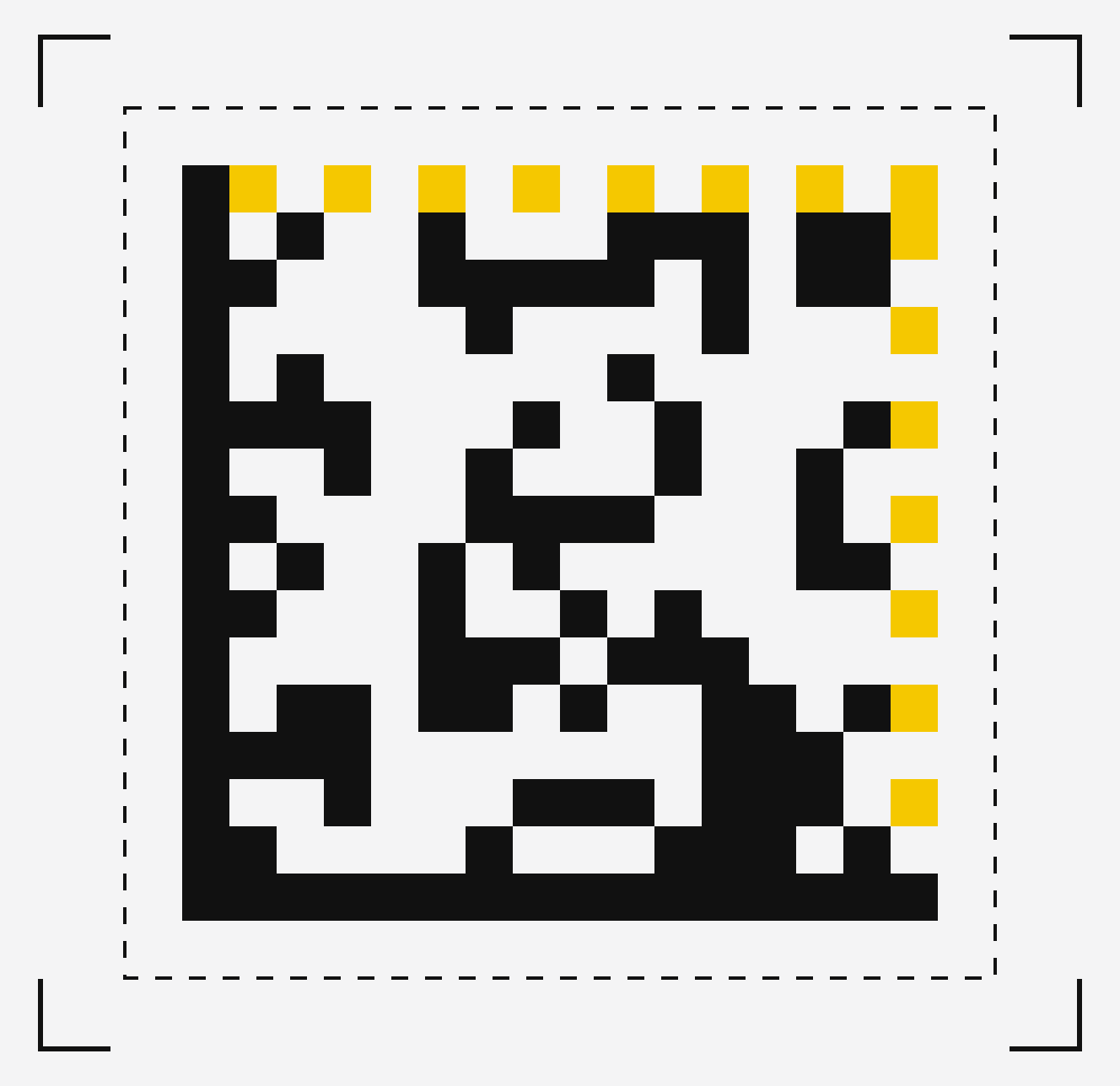 2D DataMatrix code in artwork guides — Multiprint Packaging