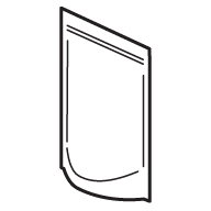 Standup pouch icon