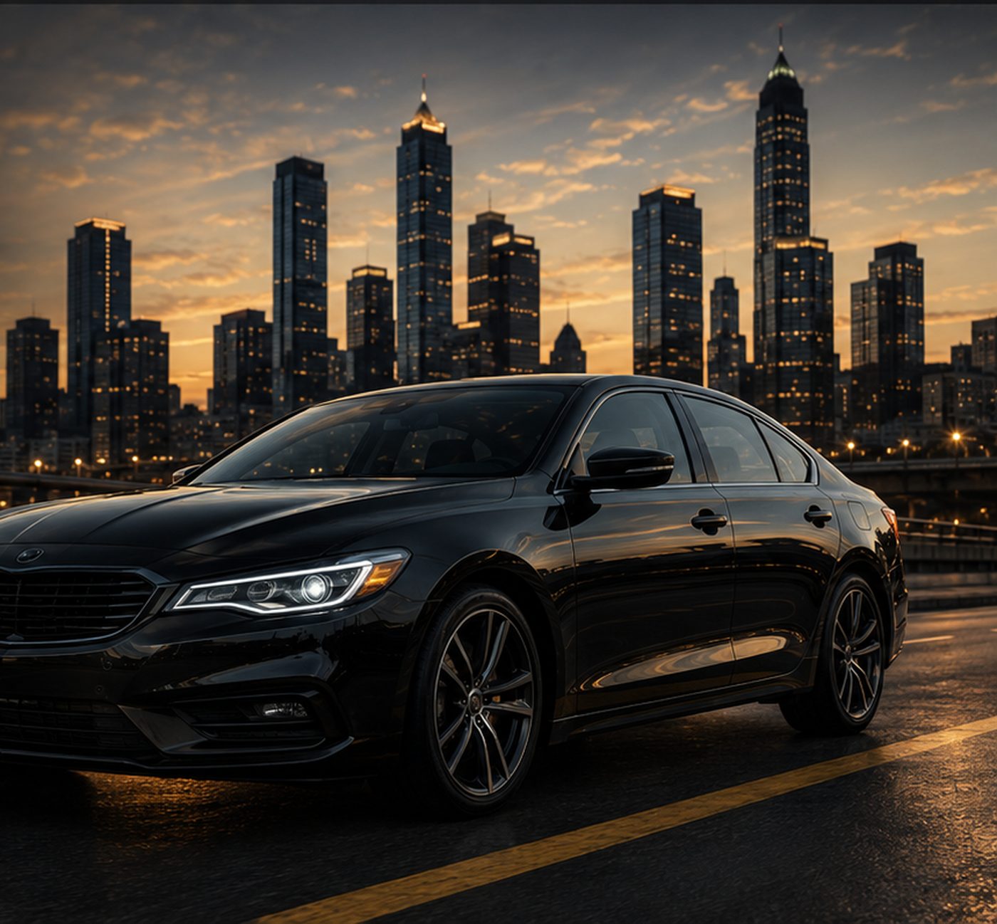 Placeholder stock photo — not an actual Rideshare Car Rentals vehicle or location. Replace before launch.