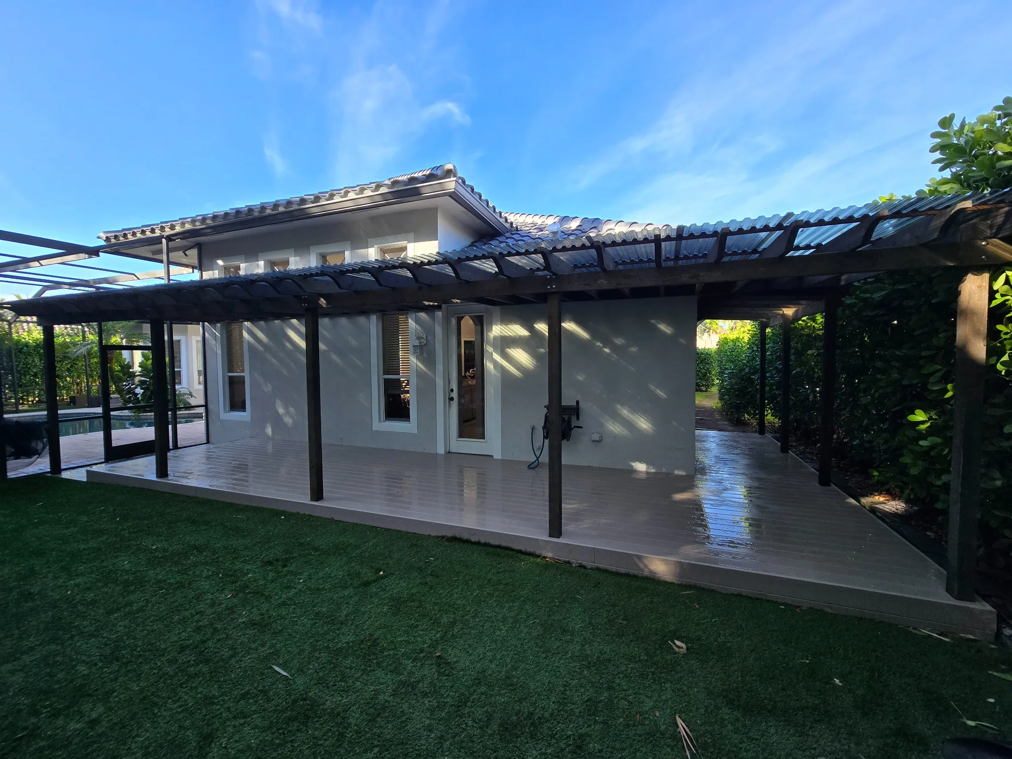 image of a garden patio diy furniture project