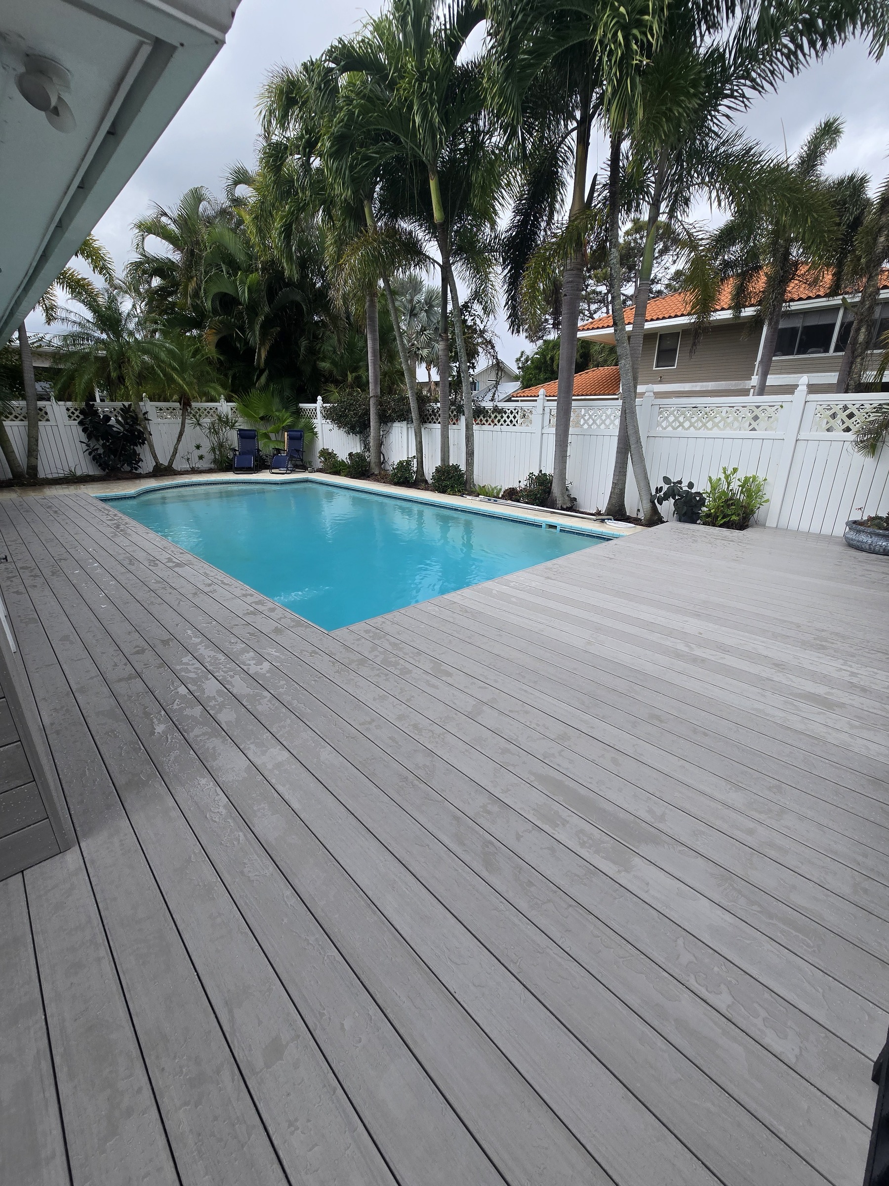 TimberTech Bob Pupa deck and pool project