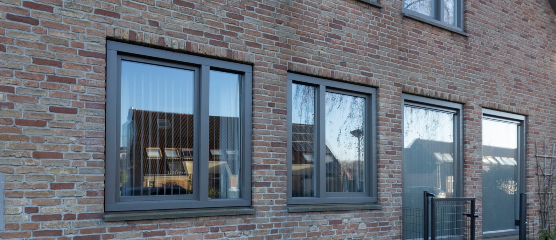 Woning met nieuwe kozijnen als afgerond resultaat
