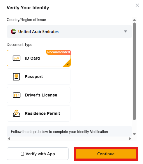 Identity Verification Document