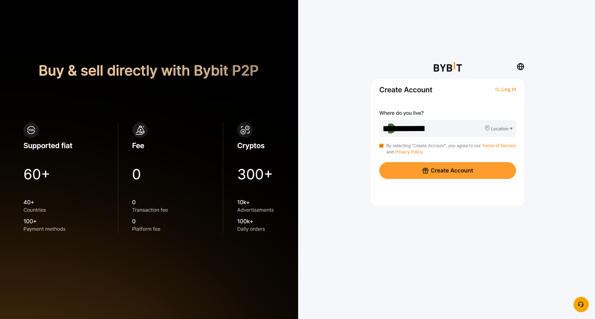 Bybit Country
