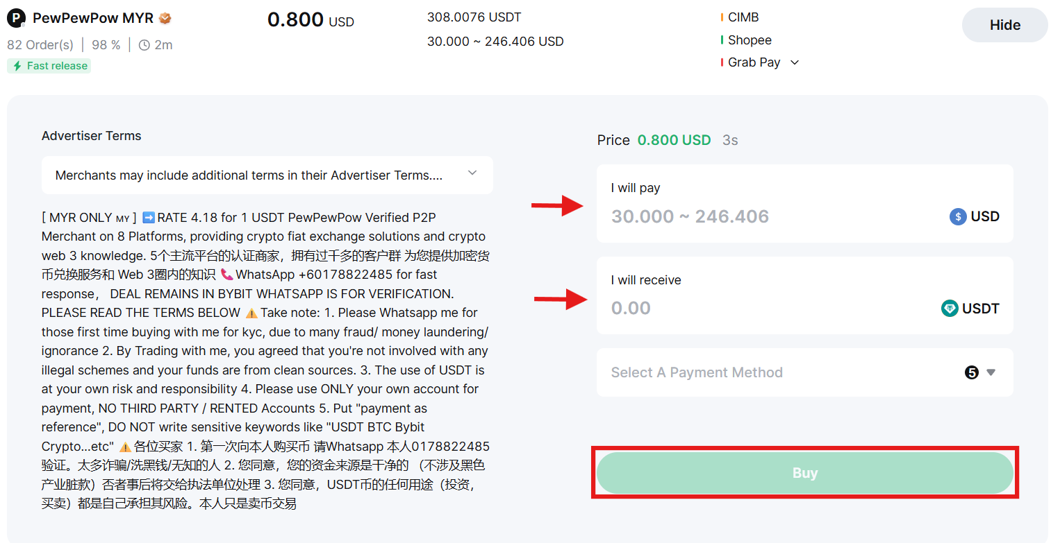 P2P trading
