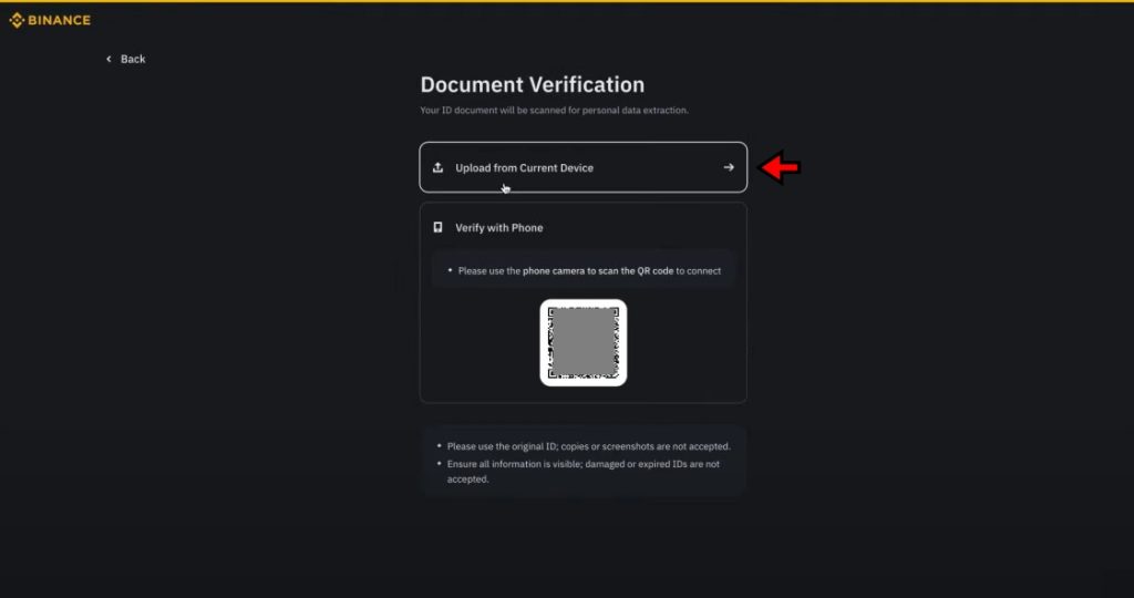 Upload documents