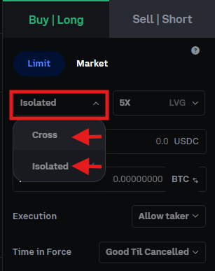 Coinbase futures trading tutorial: margin mode