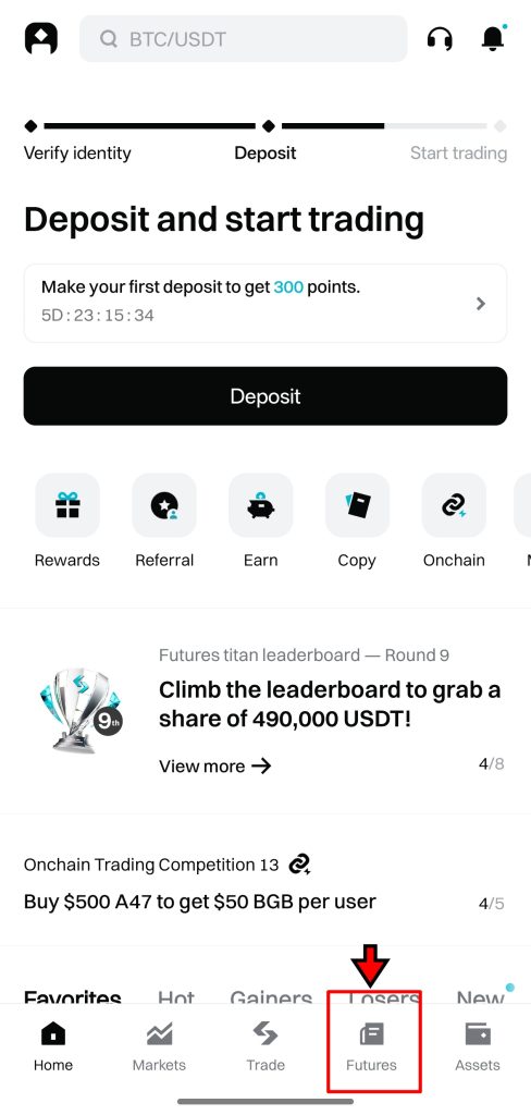 Bitget App Futures Trading Tutorial