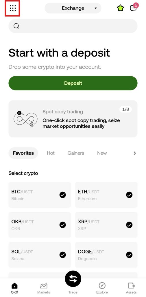 OKX App P2P Tutorial