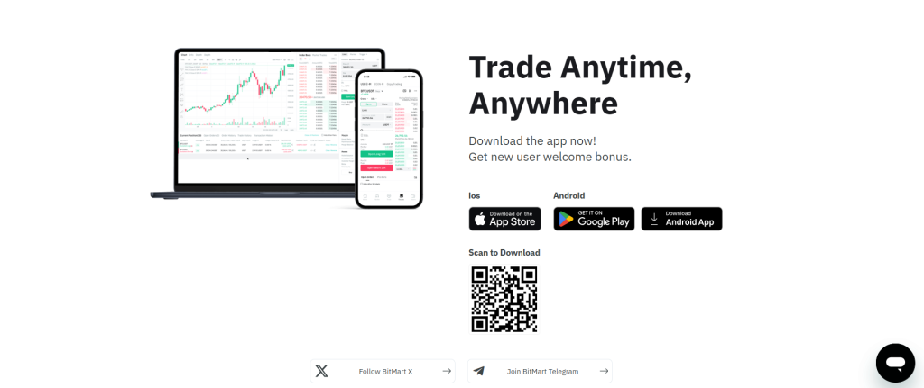 BitMart app Tutorial
