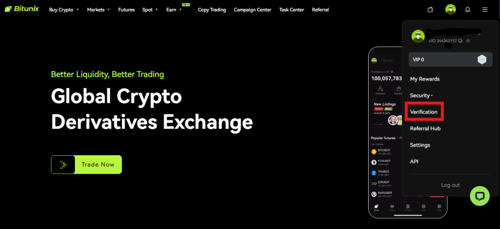 Bitunix KYC