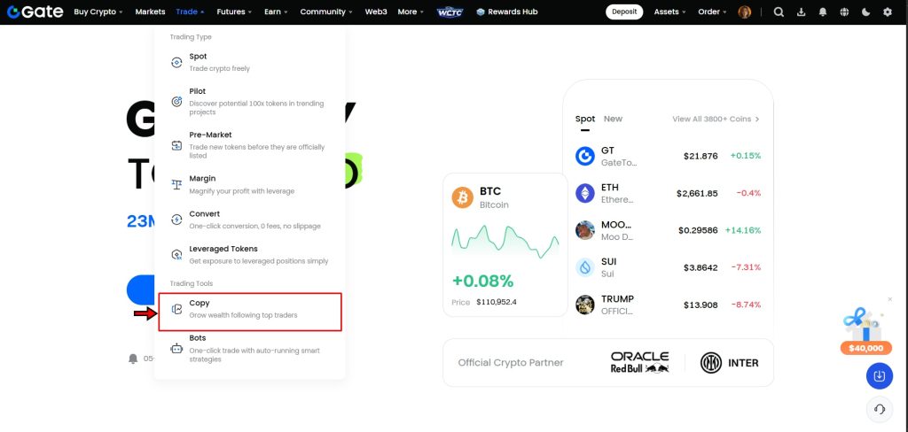 Gate.io Copy Trading Tutorial
