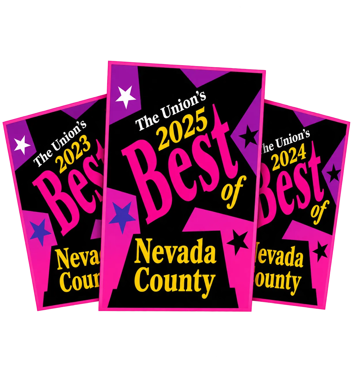 The Union's Best of Nevada County awards, 2023, 2024 and 2025