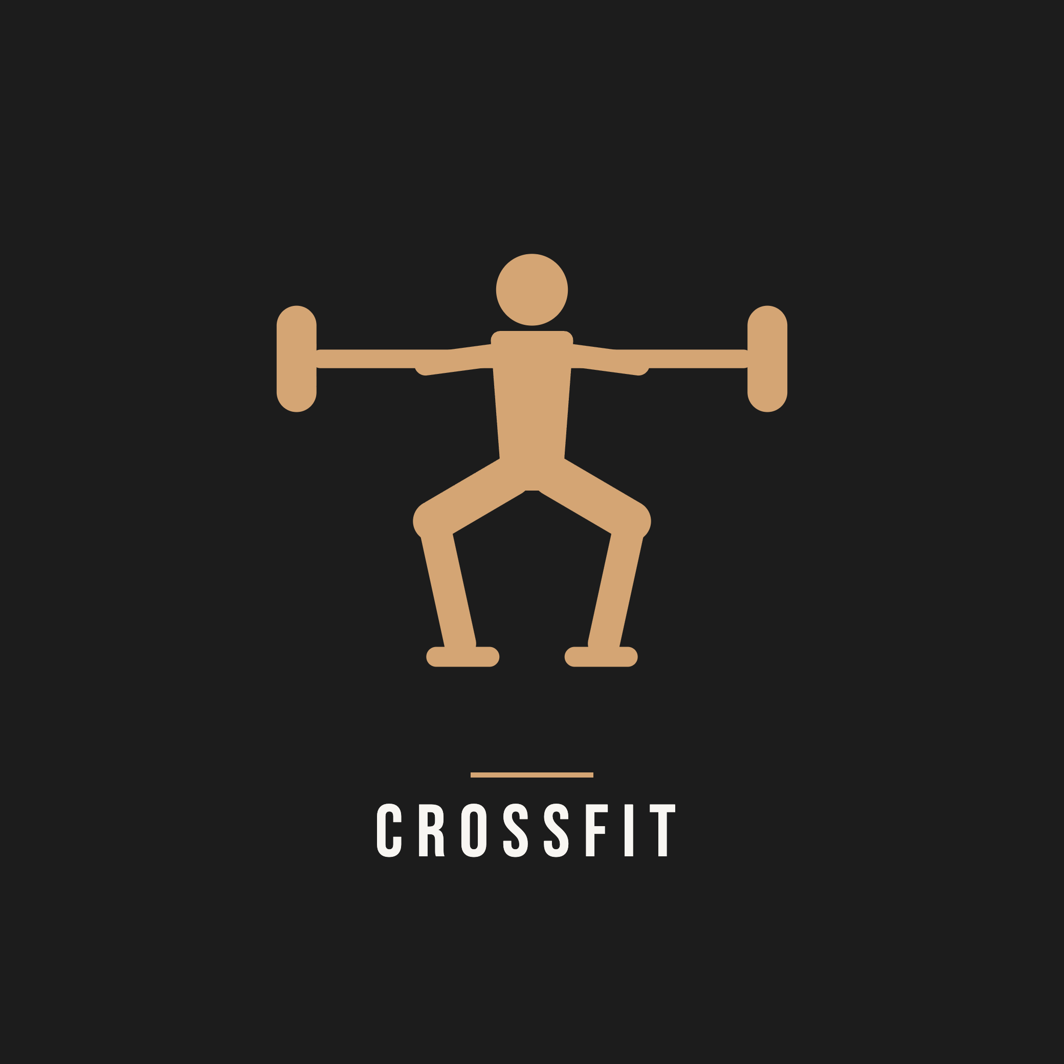 CrossFit pictogram icon