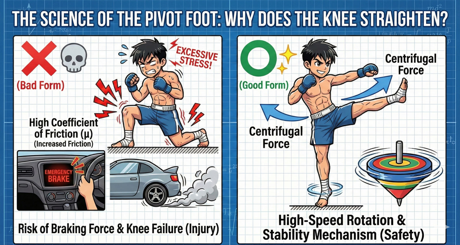 The Science of the pivot foot