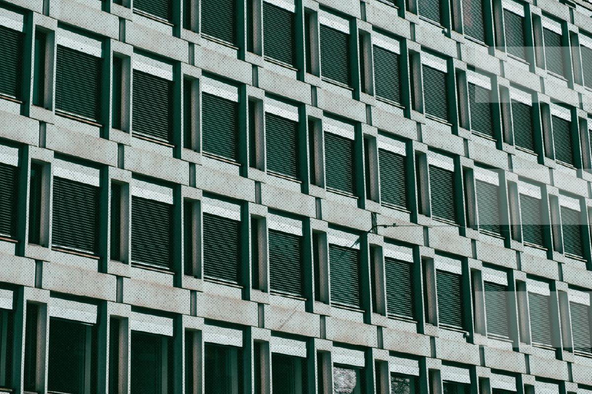 Industrial flex space building exterior