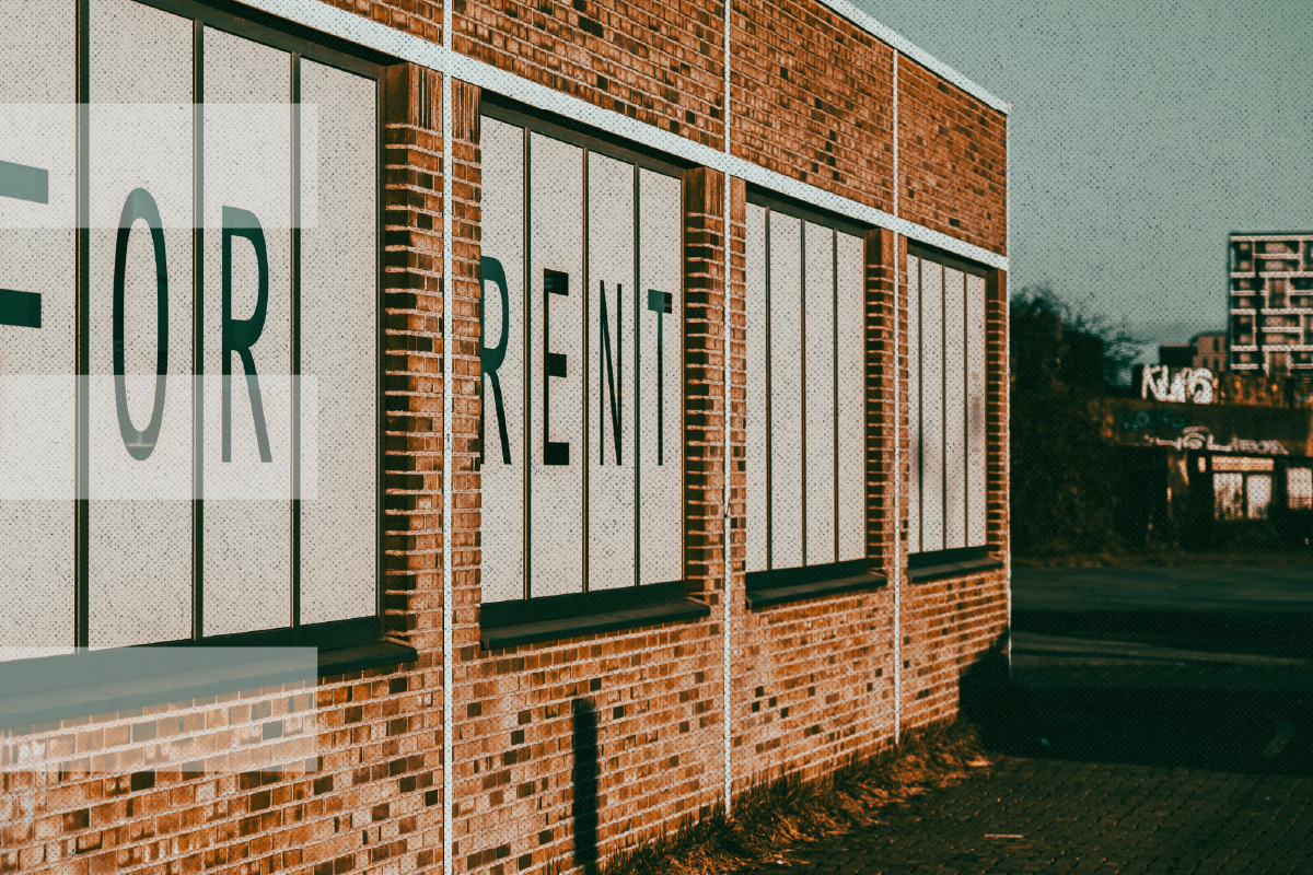Retail center anchor tenant commercial building