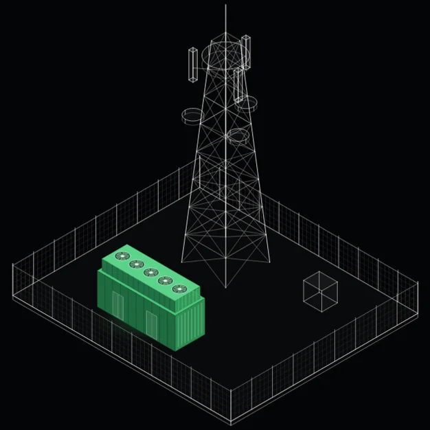 DataPod sited at a telco tower