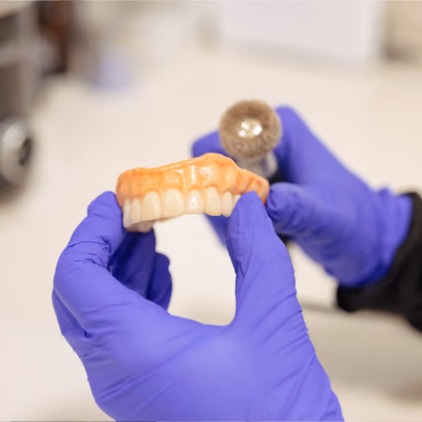 Implant-supported dentures