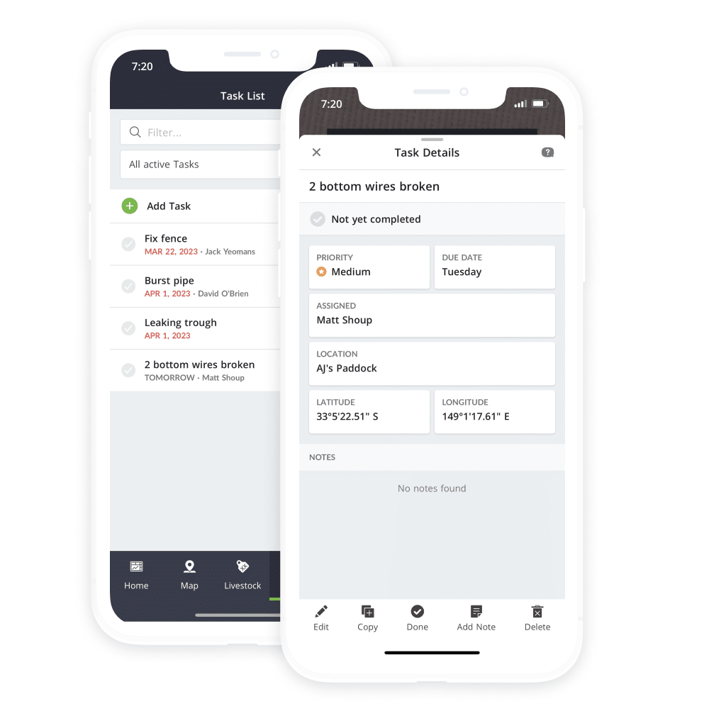 AgriWebb task management