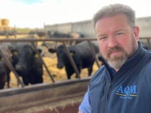 James Doel of AQM collaborating on a farm