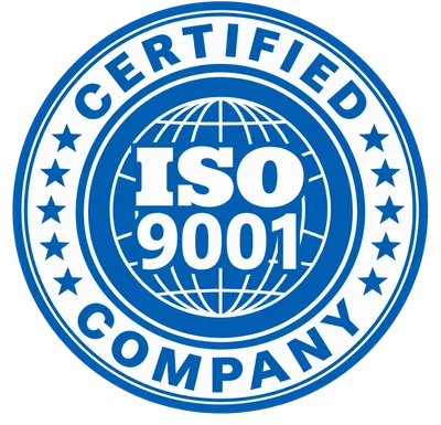 ISO 9001 certified