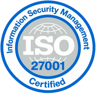 ISO 27001 certified