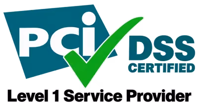 PCI DSS certified, Level 1 Service Provider