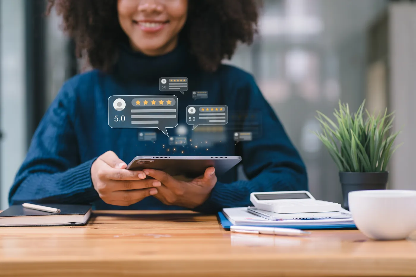 White label support agent helping a customer under the client's brand