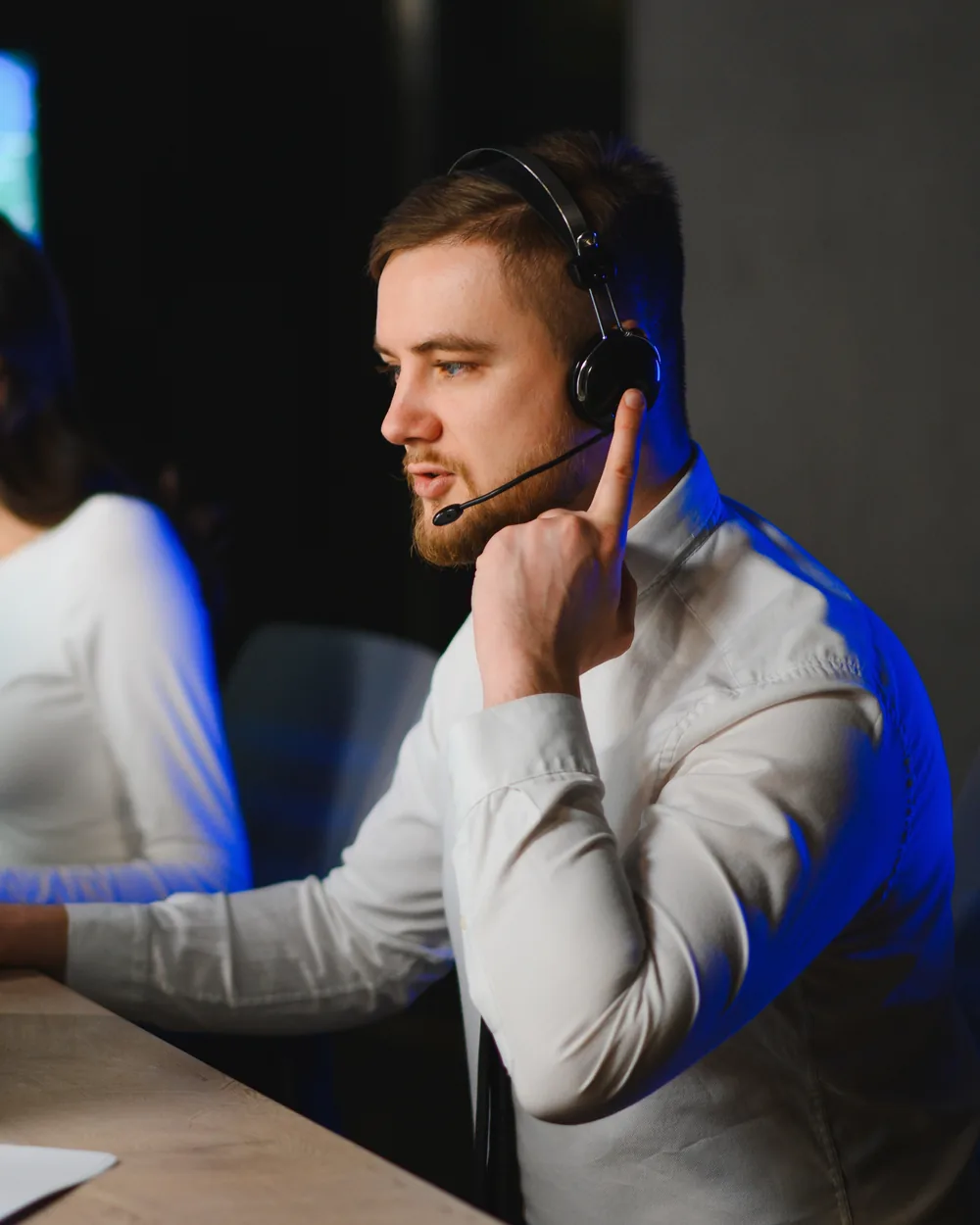 MSP support agent monitoring client networks