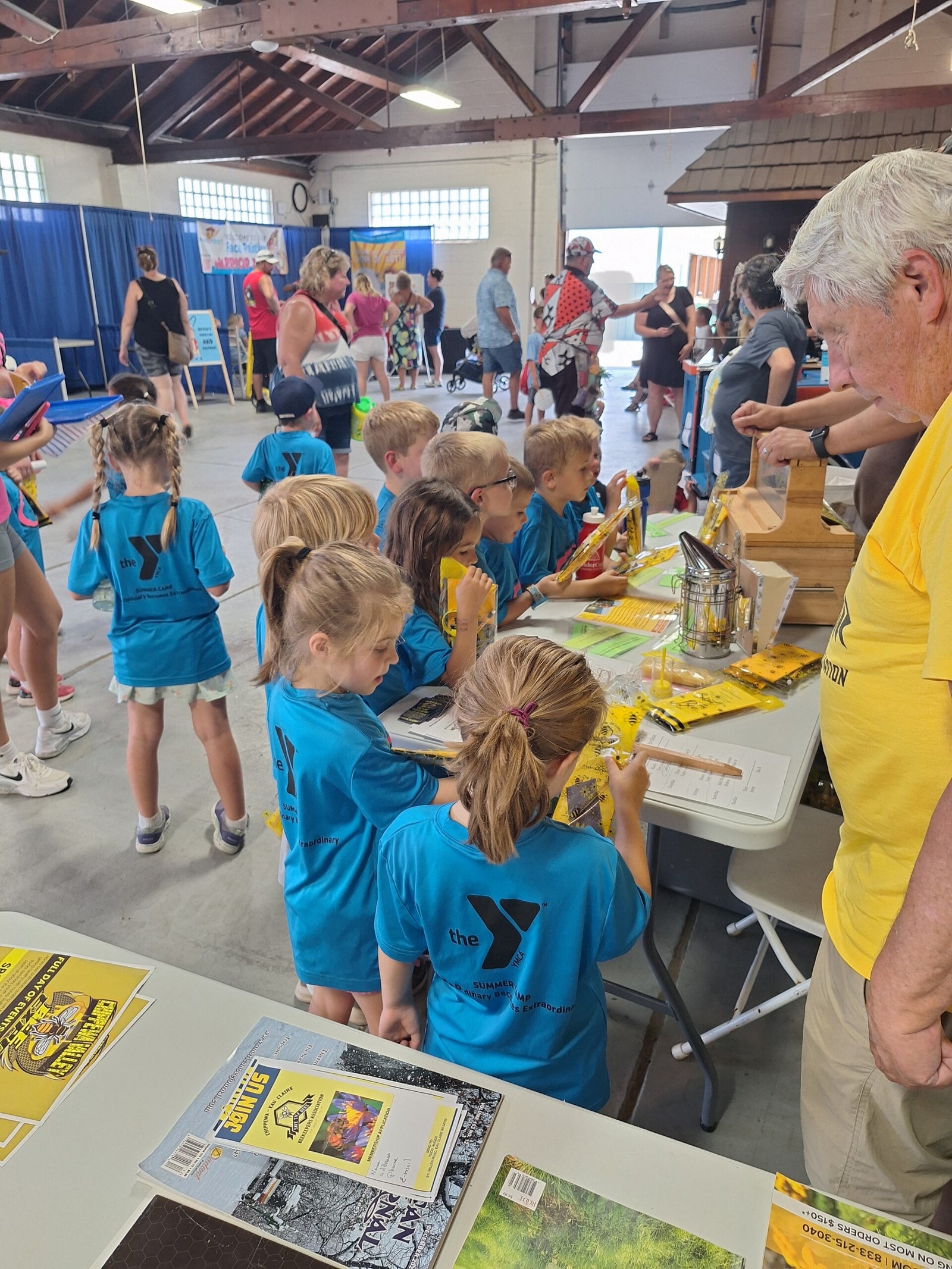 Kids at the Expo