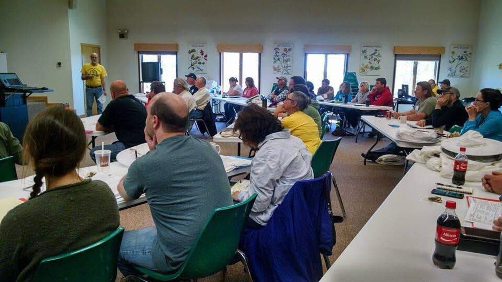 Community gathered at an Expo class