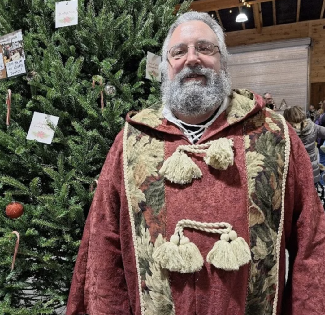 Saint Nick at the Christmas Market