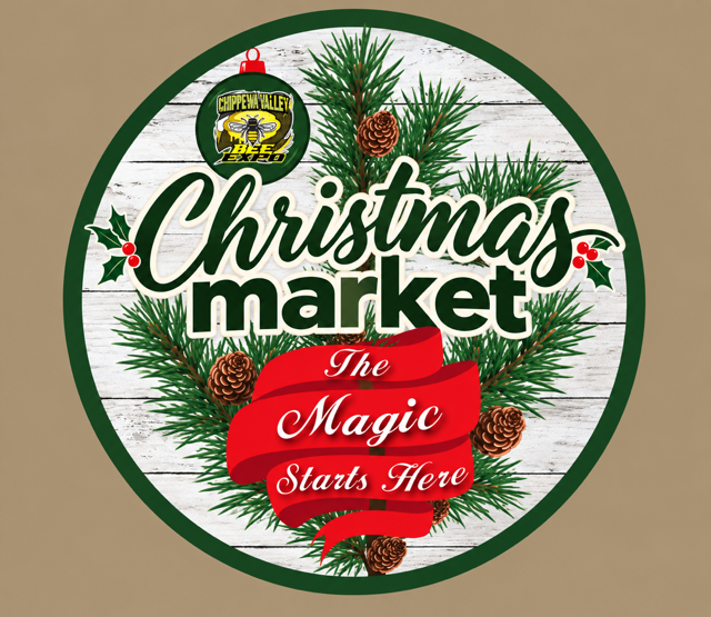 Chippewa Valley Bee Expo Christmas Market logo