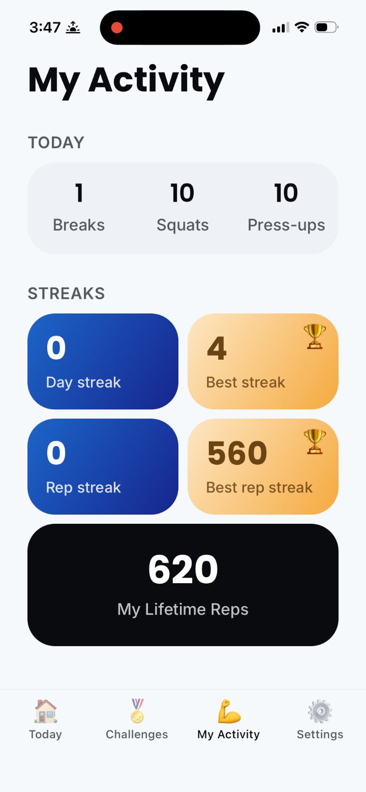 Activity tracking