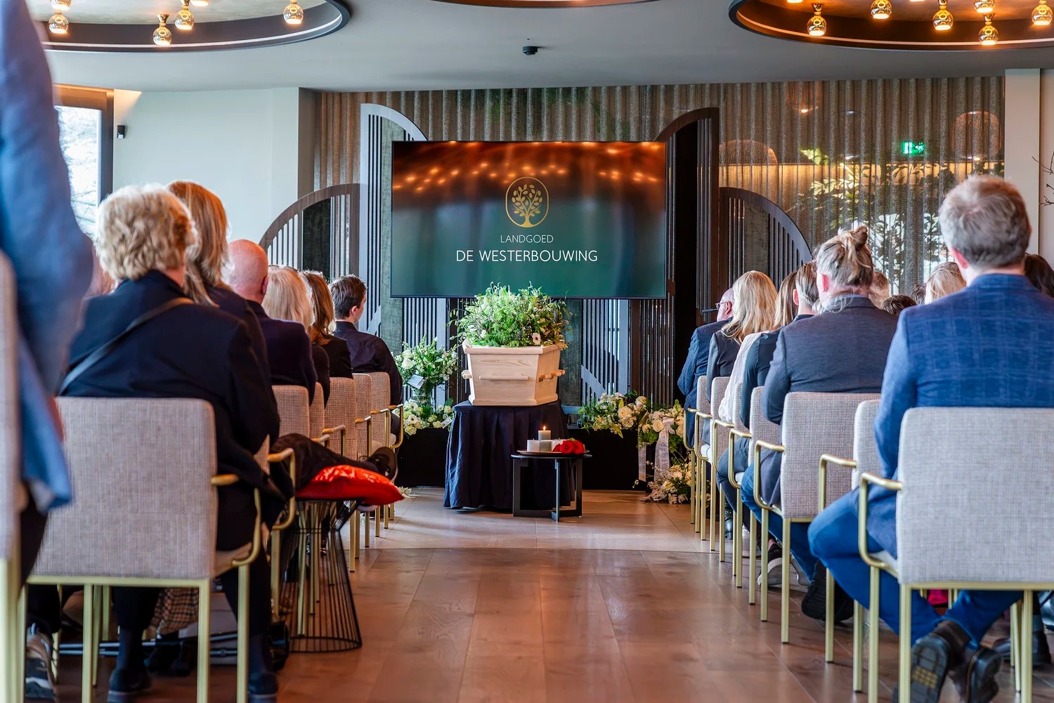 Condoleance in het groen