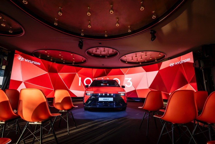 Presentatie van de Hyundai Ioniq 3 in Zicht