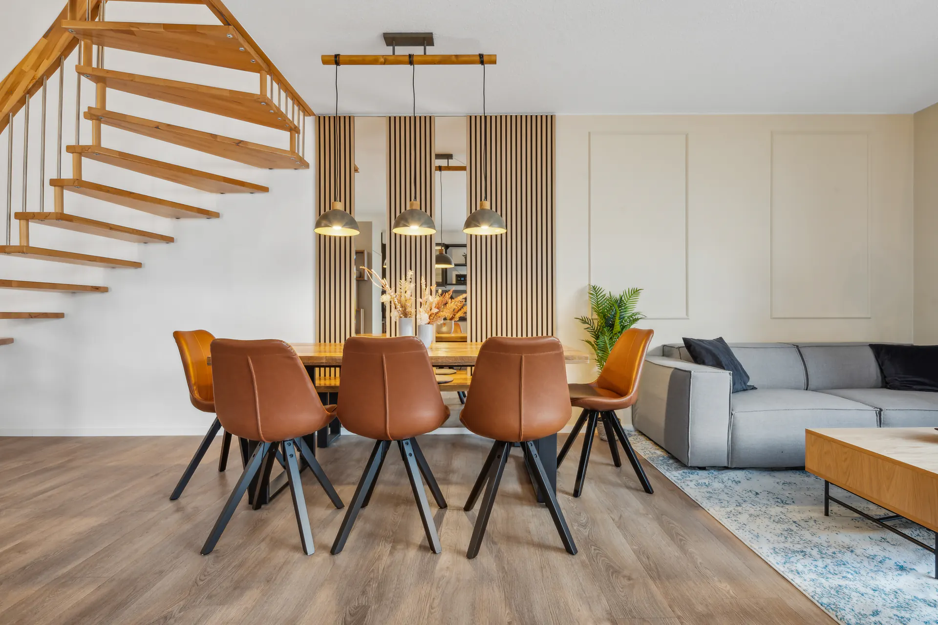 Design-Ferienwohnung in der Lüneburger Heide mit offenem Essbereich