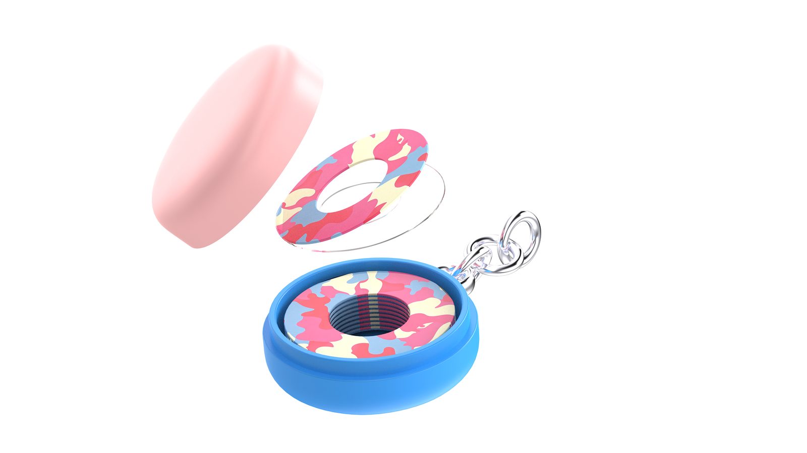 Concept structure render of the Donut Glow charm
