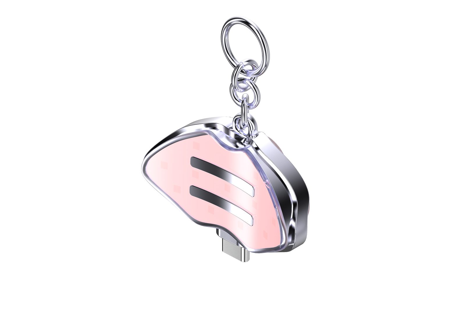 The Lumi Lip clip in charm state