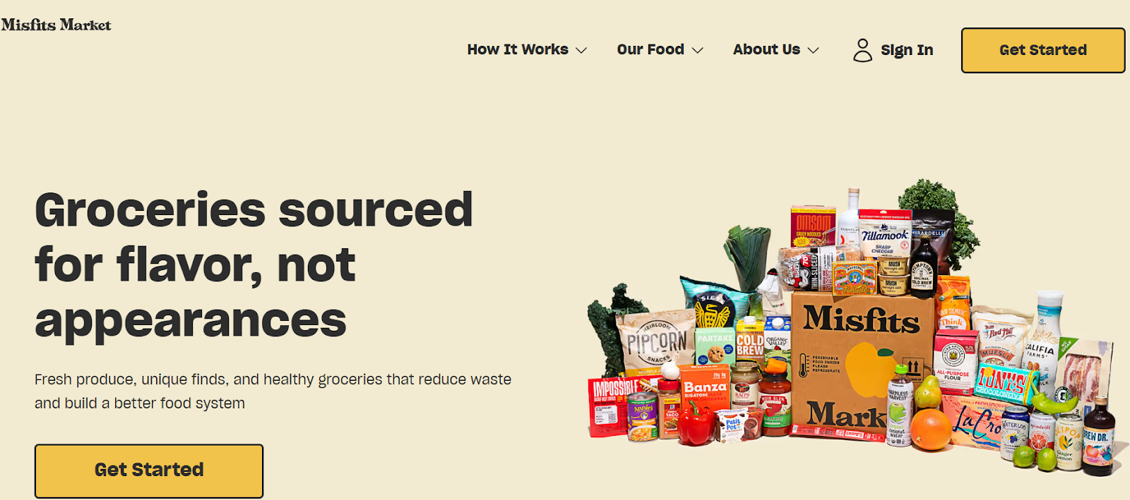 Misfit Website Copy