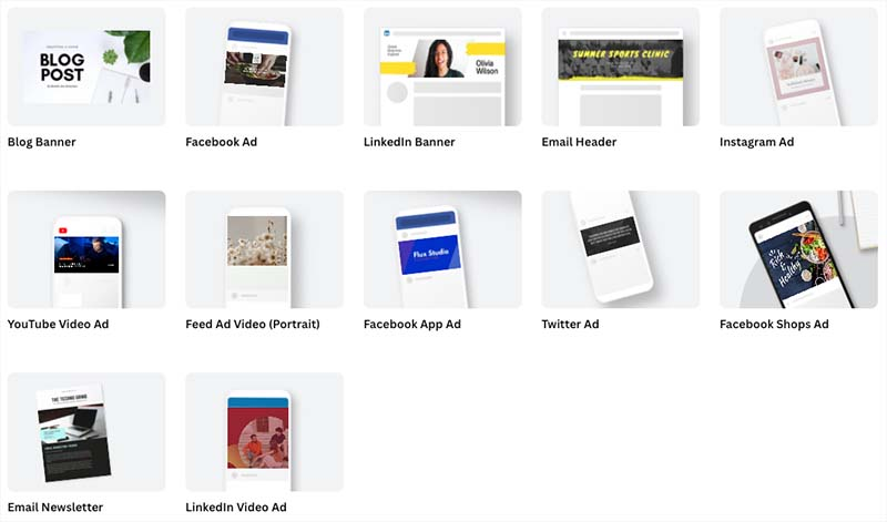 Canva templates