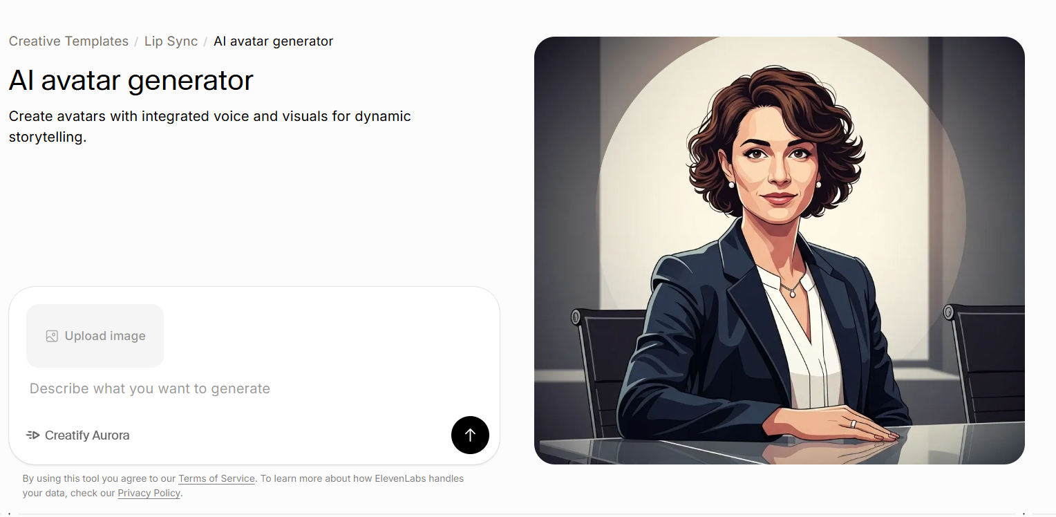 AI avatar generator