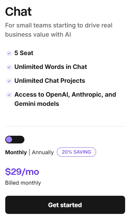 Copy.ai pricing