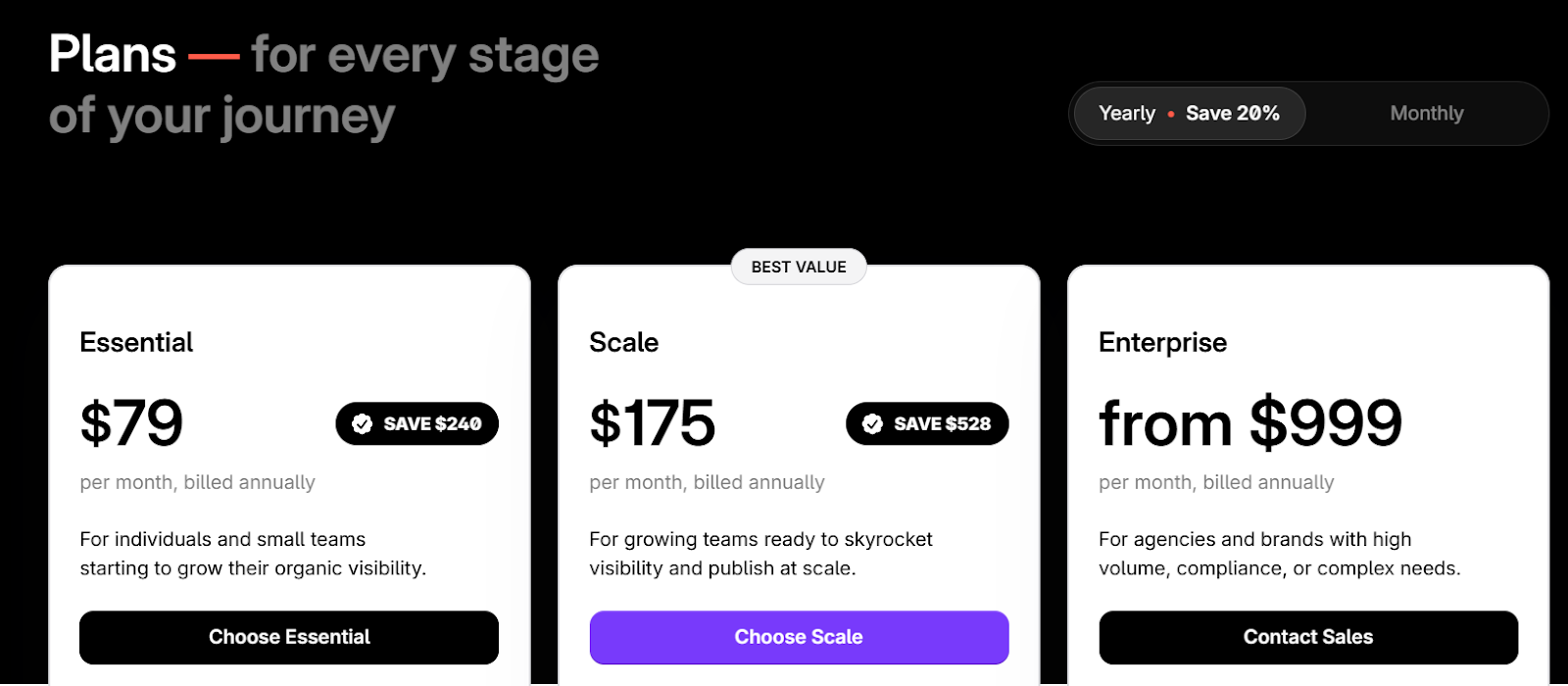 Surfer SEO Pricing
