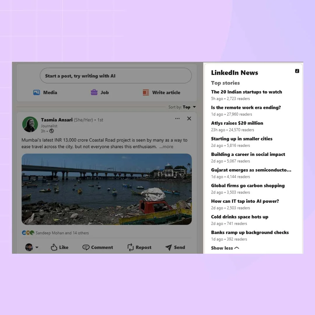 LinkedIn News