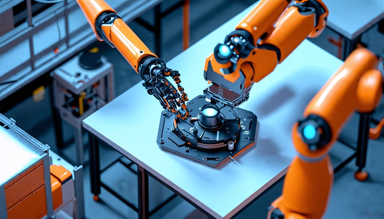 AI art prompt templates for realistic robot images