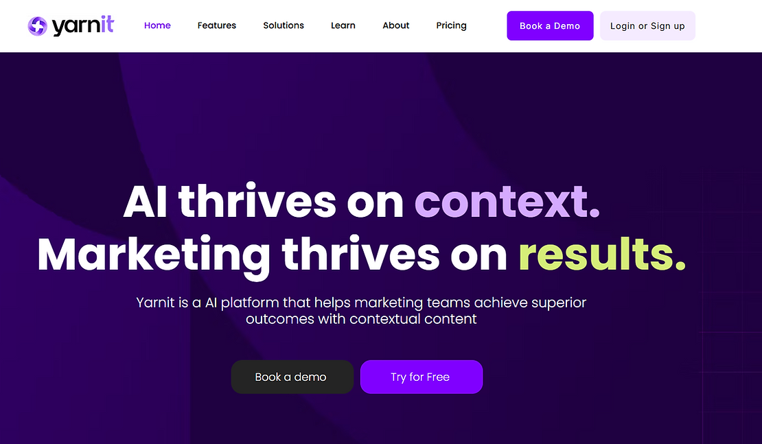 Yarnit website